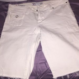 White Shorts